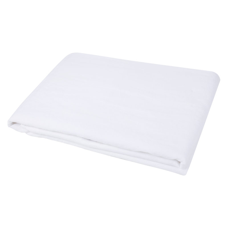 Peachland 100% Linen Flat Sheet, Full, White