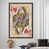 Black Floater Framed selected