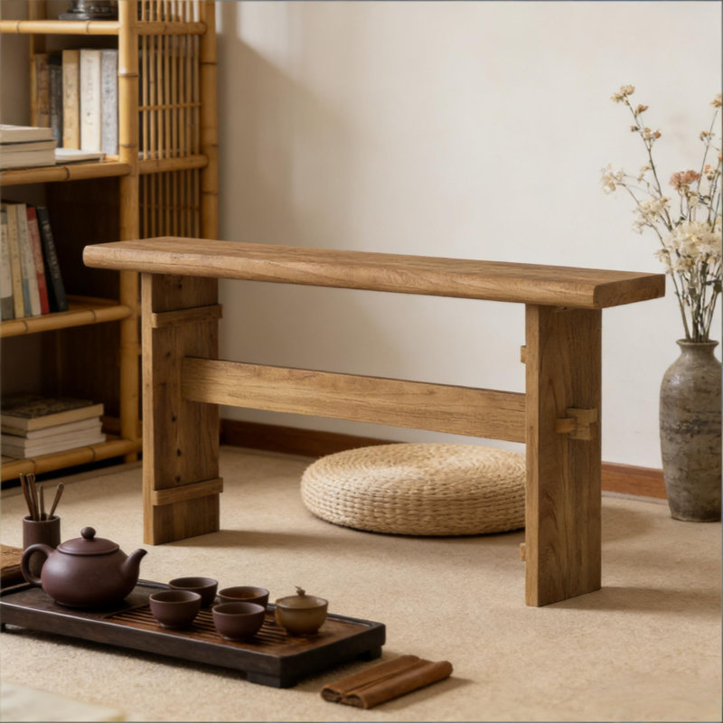 Table d'entrée classique, console durable, table de canapé