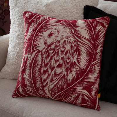 Albus Polyester Cushion Abstract Square Cushion