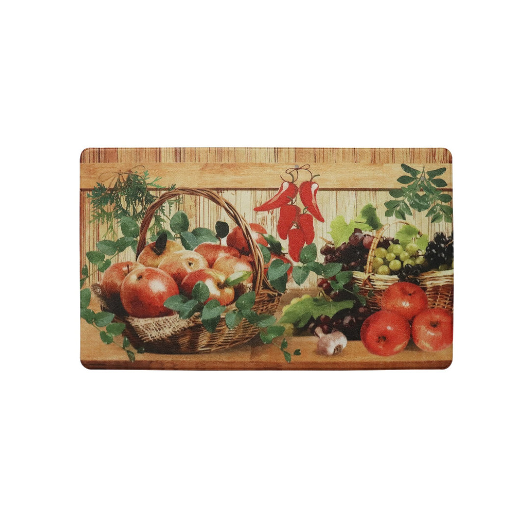 Apples & Grapes Anti-Fatigue Mat East Urban Home Mat