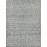 Woven Earth Wool Geometric Area Rug in Silver