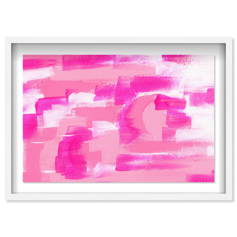Party Doll - Shadowbox, peinture, H 24 po x l 36 po x P 1 po