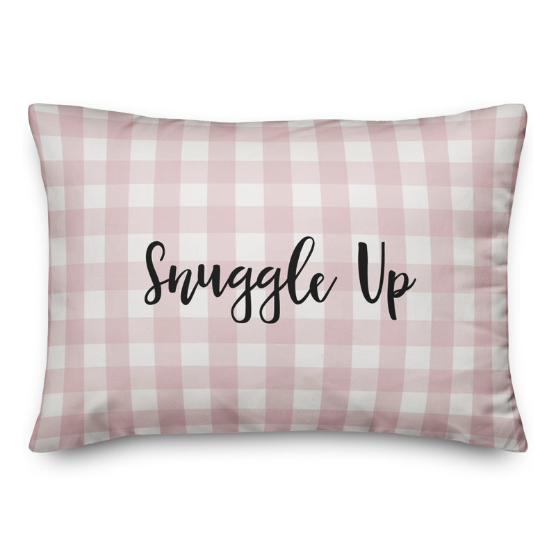  Coussin Snuggle Up, Noir / Rose