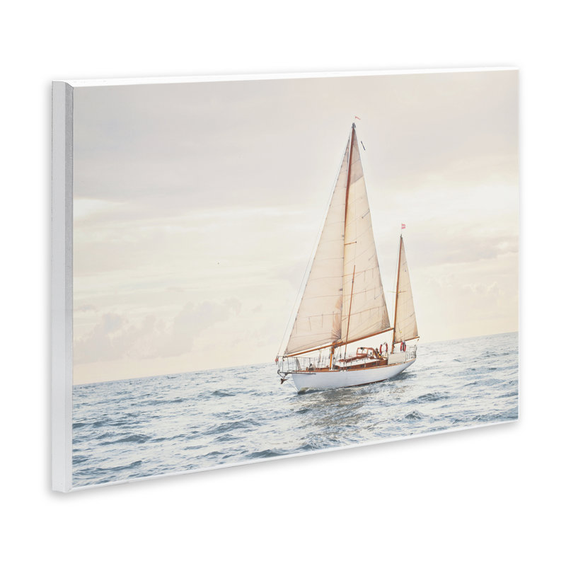 Plaque murale Yacht's Voyage Adventure, design par Sissi et Seb, H 10 po x l 15 po