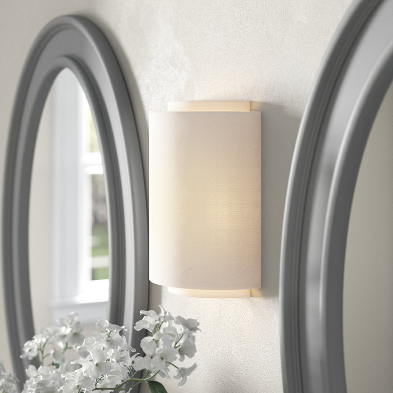 Amia Steel Flush Mounted Sconce