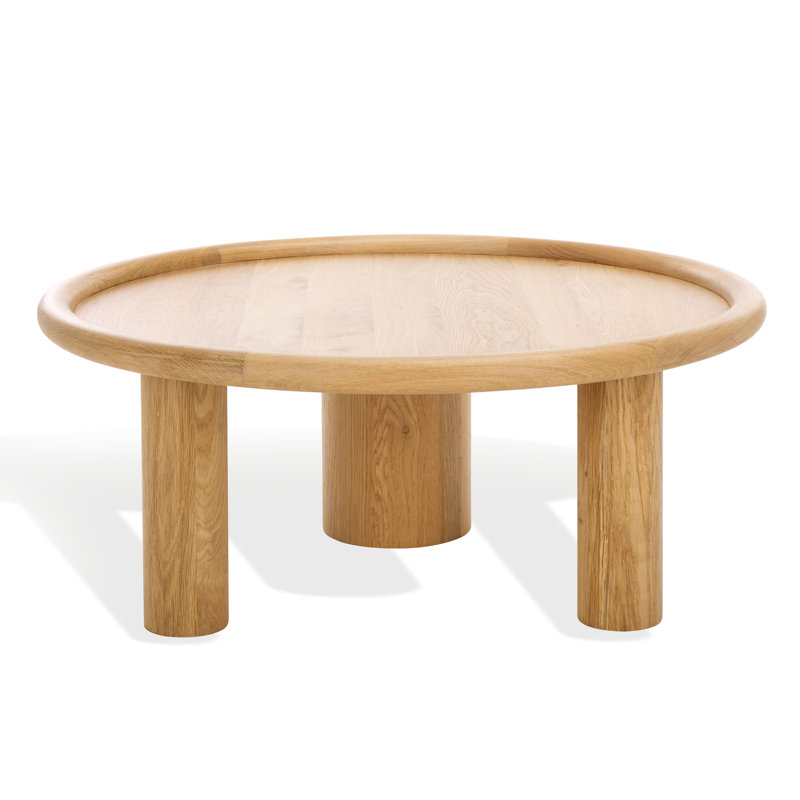 Table basse simple en bois massif Koleen