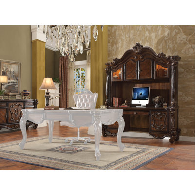 Bureau d'ordinateur avec huche Amedori