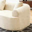 Canapé modulaire incurvé modulaire de compression de 110 po, canapé-lit en chenille avec mousse haute densité, mobilier moderne pour salon, chambre à coucher, appartement et salon-708648228