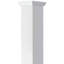 Colonne carrée classique en PVC lisse non effilée Craftsman, base standard et base standard-118304123-118304137