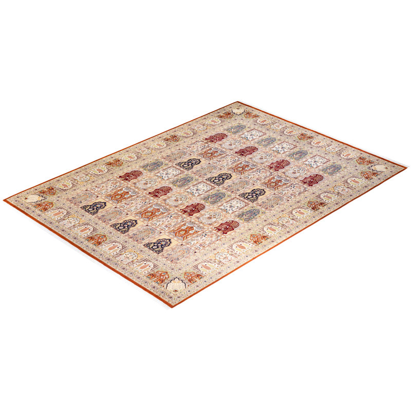 Classic One-of-a-Kind 9' 0" X 12' 4" Hand Knotted Area Rug