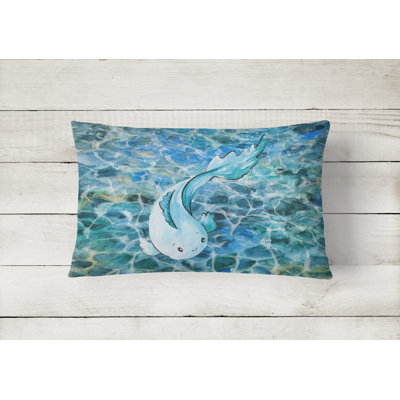  Fish Indoor/Outdoor Throw Pillow
