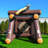 XJUMP Axe Throwing Target Game Inflatable (with Blower And Foam Axes)