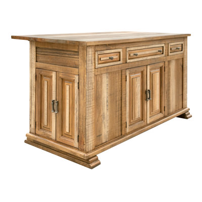 Îlot de cuisine 3 portes et 3 tiroirs