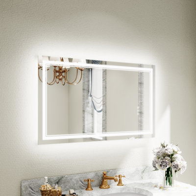 Miroir de salle de bain mural Aolaith
