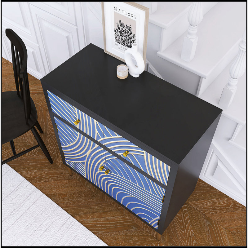 Armoire décorative avec 2 portes, 1 tiroir et tablette réglable pour le salon, le couloir, le vestibule, la salle à manger, la chambre à coucher