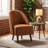 Litsi Accent Chair Upholstered Performance Fabric Solid Wood Frame and Legs-1766310440
