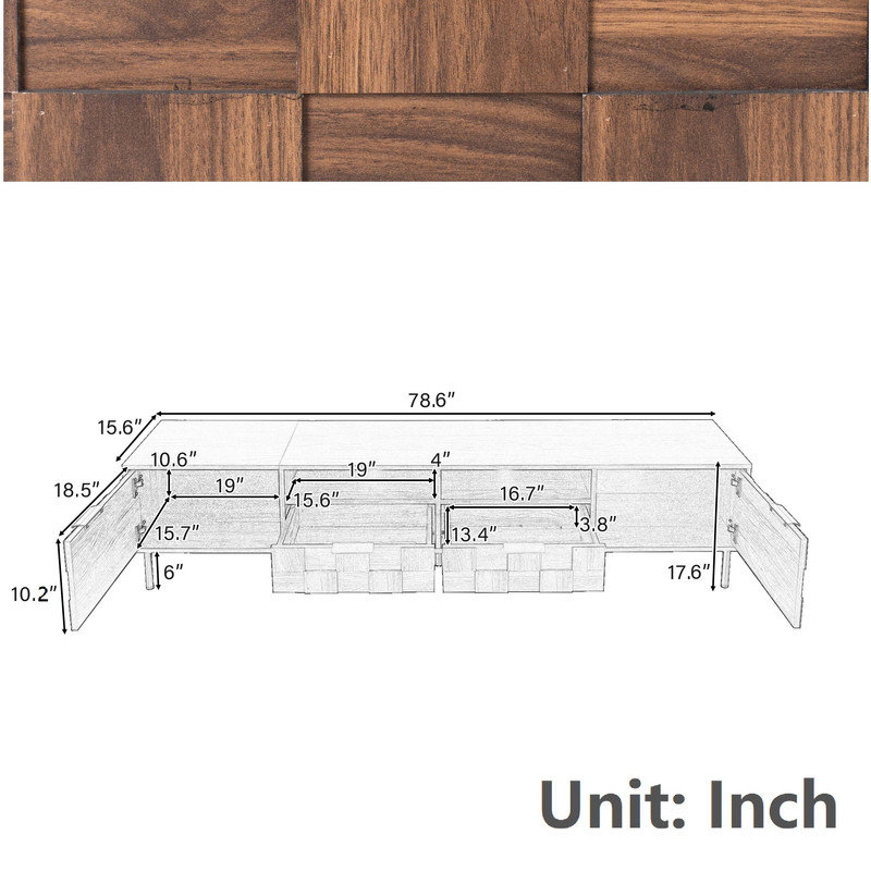 TV Stand for TVs up to 85"