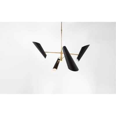 AERIN Franca Small Pivoting Chandelier