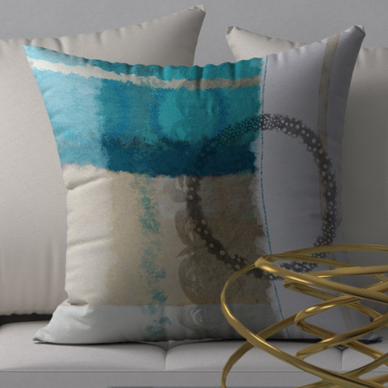 Housse de coussin carrée/insert, 24" X 24"