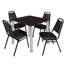 Plateau de table Kee Square, 4 chaises empilables-472020678-472020729-472020733