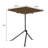 Solid Wood Top End Table-1221112983