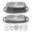 Bella Cucina Aluminum Rectangle Dutch Oven-49936096-49936097