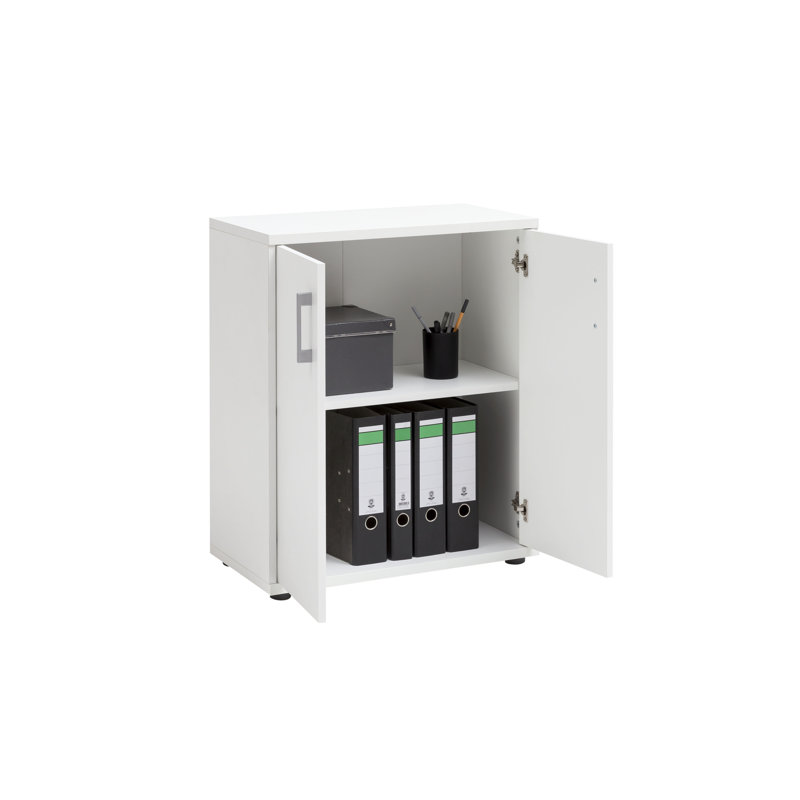 Amasia 65.1cm Wide File Cabinet, White Pearl