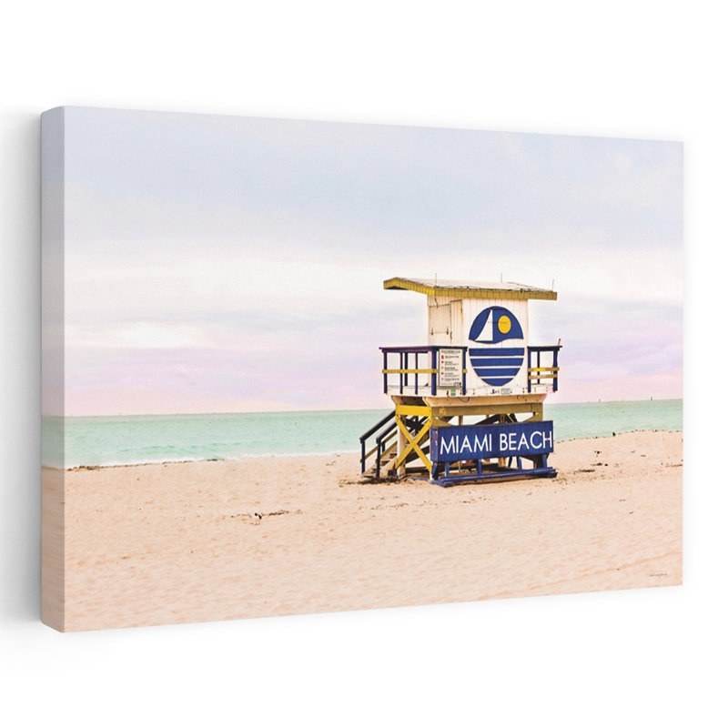 South Beach Beacon - Coastal Contemporary, H 24 po x l 16 po