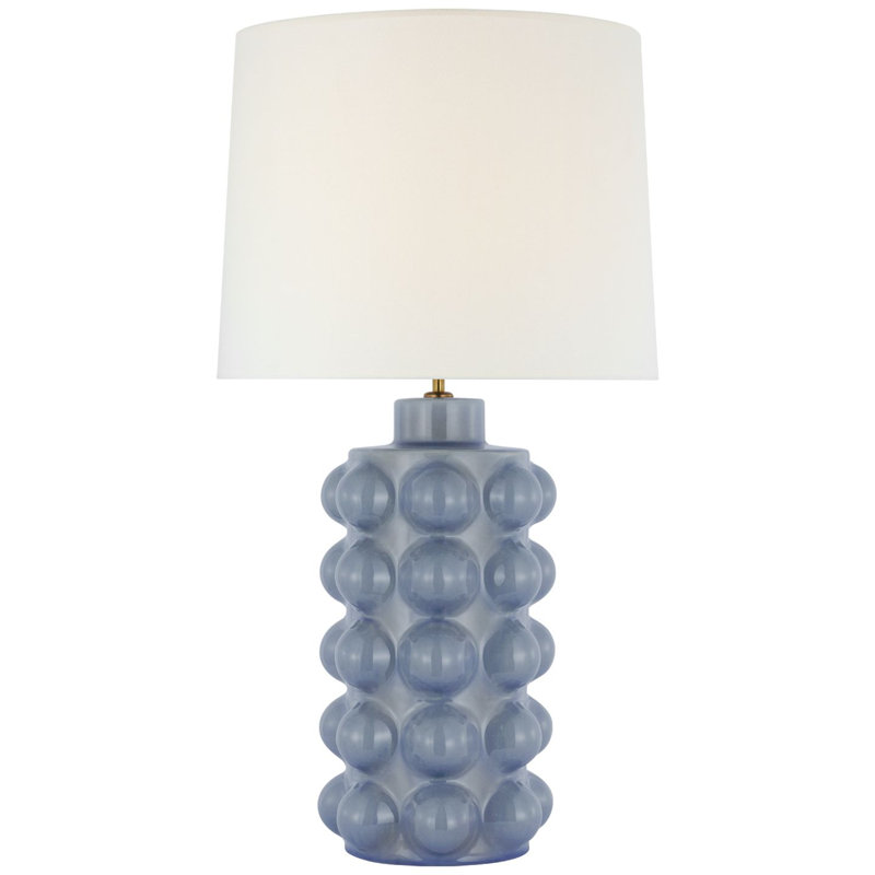 Vedra Table Lamp, Polar Blue Crackle