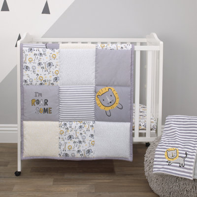 Vergas 3 - Piece Crib Bedding Set