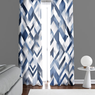 Semi Sheer Curtain Pair