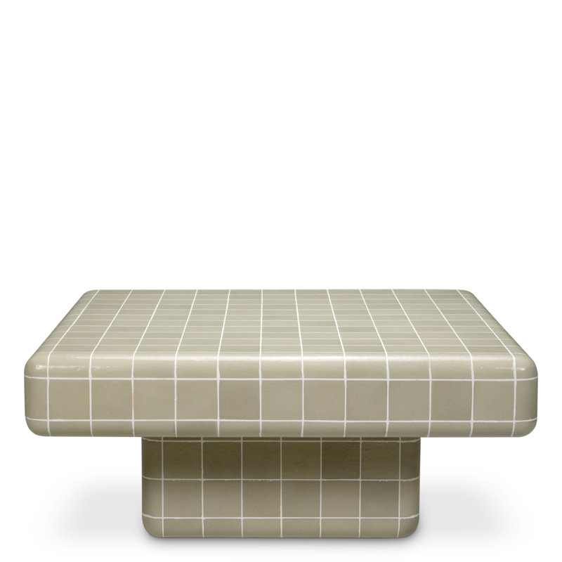 Outdoor Coffee Table Mateo Light Gray