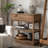 Rustic Retro Old Pine Sideboard
