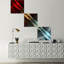 « del effect designer rooms », impression à multiples images sur toile