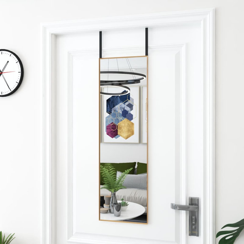Miroir Leandrea, Or, 31,5 po x 11,8 po
