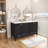 Analis 59'' Double Bathroom Vanity with Engineered Marble Top-1959759908