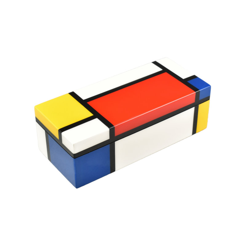 Mondrian Handmade Wood Decorative Box