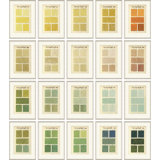 Antique Color Swatches Giclee Print by A. Boogert