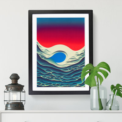 FRM-V0523-1637X Ocean Surrealism - Picture Frame Print