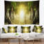 Tapisserie «Landscape Green Tunnel Tree»-28505716