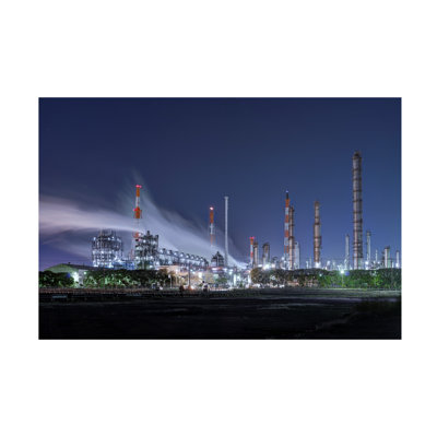 Tomoshi Hara Smoke Exhaust Canvas Art