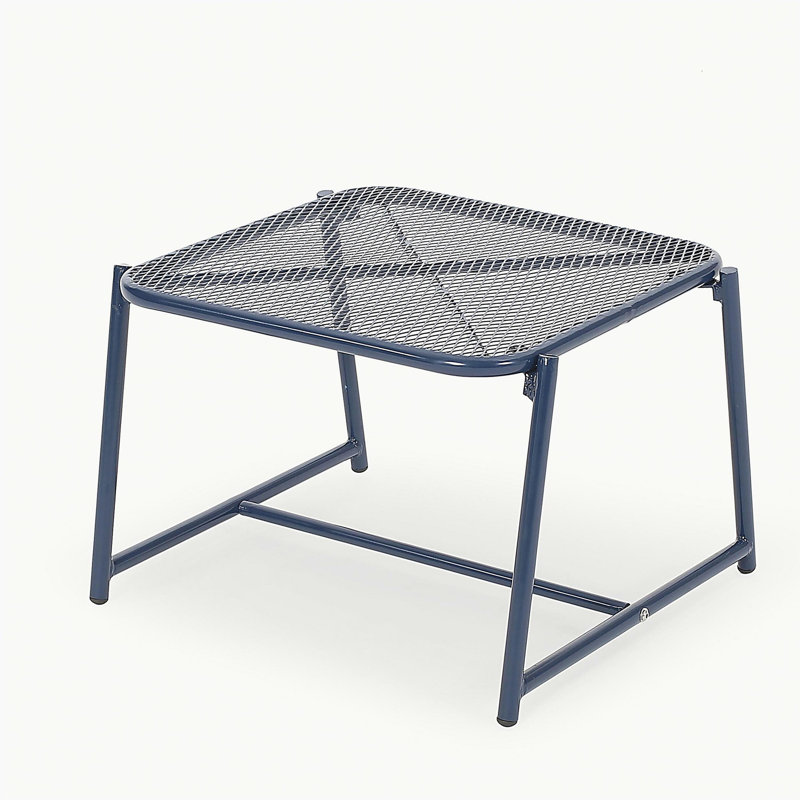 KINCAID 13"H SIDE TABLE, Navy
