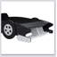 Race Car-Shaped Platform Bed With Wheels-1618918782