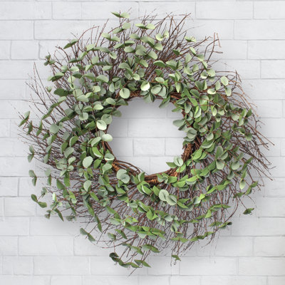 Foam Eucalyptus Wreath