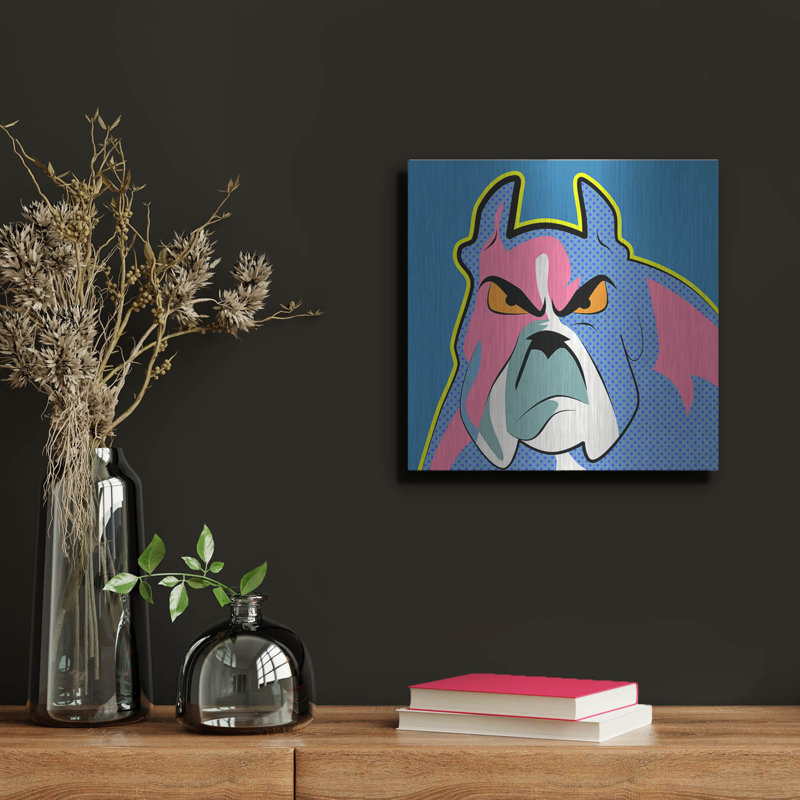 «Bull Dog Pop» par Mark Ashkenazi, H 12 po x l 12 po