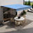 Retractable Home Patio Awning | Deck Canopy |UV Protection Sunshade | Manual Black Frame | Upgraded 2024-109345752-109194832-63869573