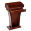 Support d'enceinte avec tiroir Wood Podium-87104409
