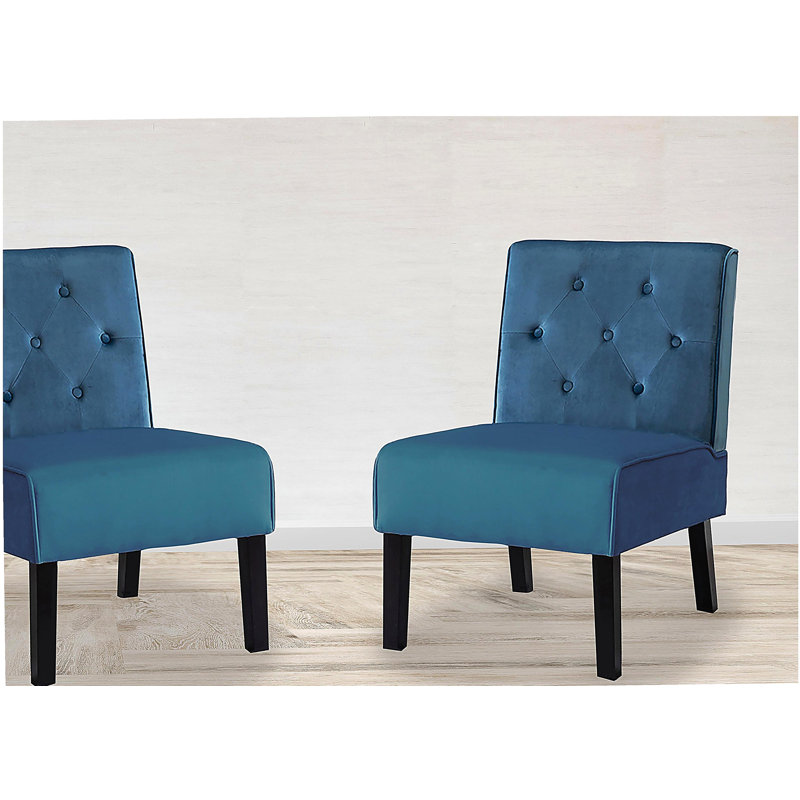 Fauteuil d'appoint 53 po Reese, Bleu