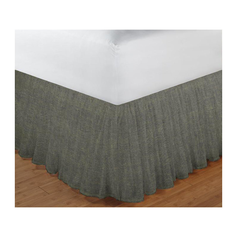Ruffled Bed Skirt, Queen